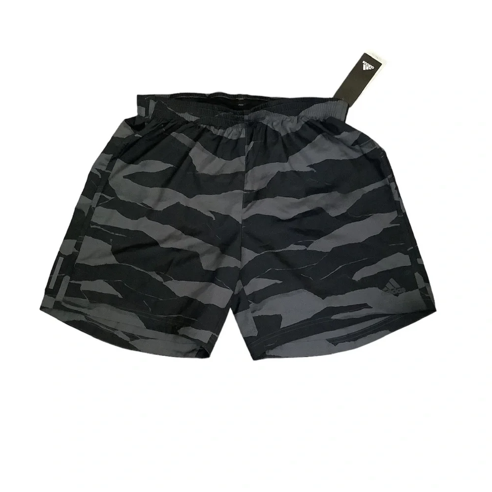 Adidas Climalite Camo Running Shorts - Picture 1 of 3